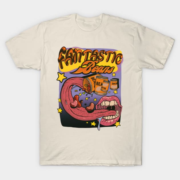 Fantastic Beans T-Shirt by ROCKETSOX